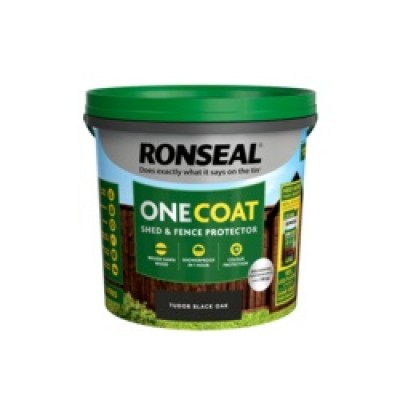 Fence Life One Coat Tudor Black Oak 5Ltr Fence Life One Coat Tudor Black Oak 5Ltr