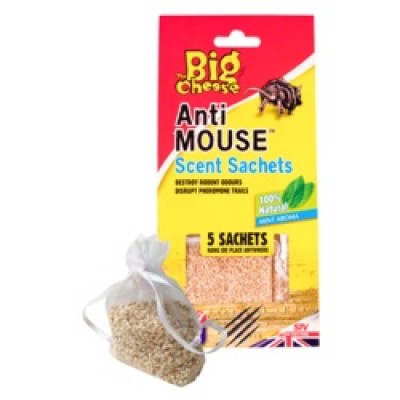 STV401 The Big Cheese Anti-Rodent Sachets 5 Pack