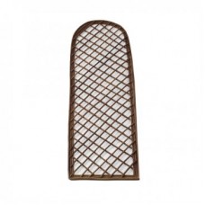 XS Framed Willow Trellis Round 1.2x0.45m