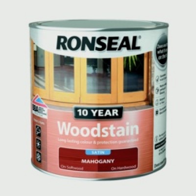 10YR Woodstain Satin Mahogany 750ML