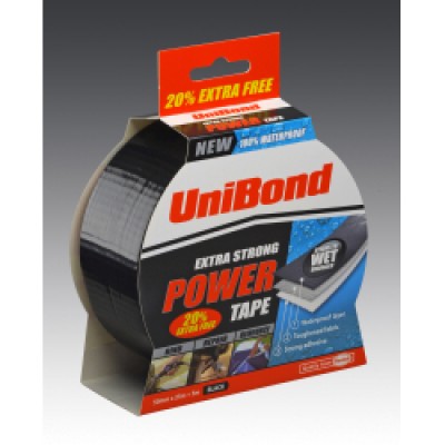 Power Tape Black 25mm