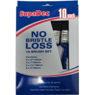 SupaDec Dec No Loss Brush 10 Pack