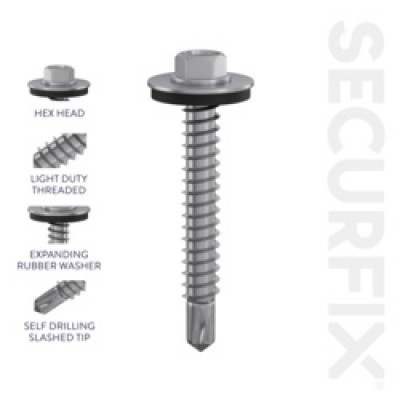 Securfix Self Drilling Roofing Screws Size: 12 x 1 1/2