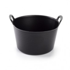 Plasticforte Recycled Flexi Tub 56L - Black