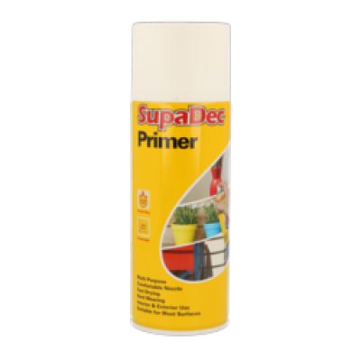 SupaDec White Primer Spray 400ml