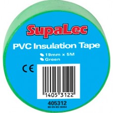 PVC Insulation Tape Green 5Mtr