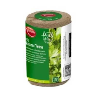 Natural Jute Spool 3 Ply 200gm/110m