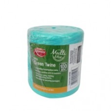 Green Poly Twine Spool 100gm 100mtr