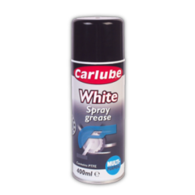 Carlube White Grease Aerosol With PTFE 400ml