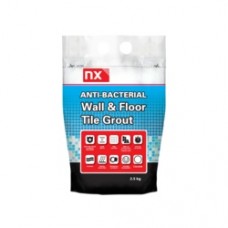 Norcros Anti Bacterial Wall & Floor Tile Grout 2.5kg Silver