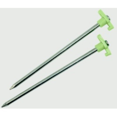 Yellowstone Steel Groundhog Peg Silver 9