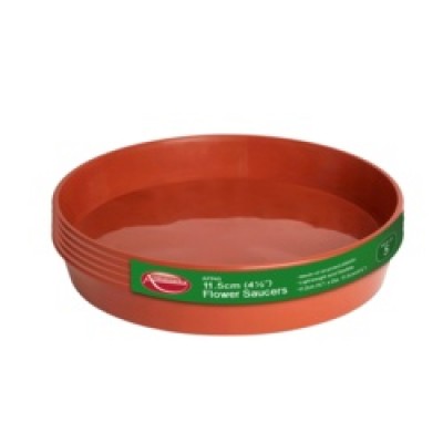 Ambassador Flower Pot Saucer Pack 5 5 - 6
