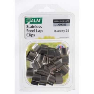 ALM Sprung Glazing Lap Clips Stainless Steel