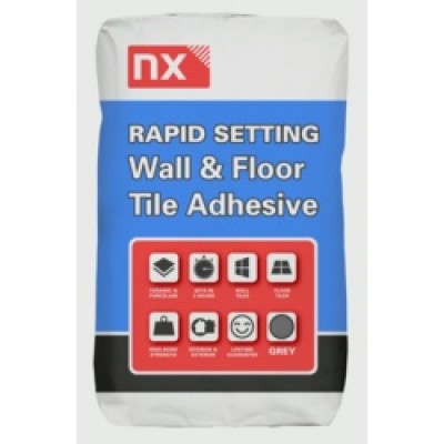 Norcros NX Rapid Set Adhesive For Tiles 20kg