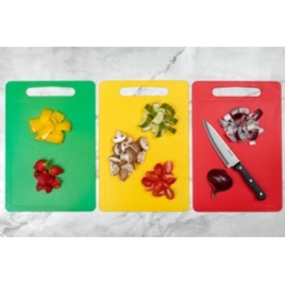 Chef Aid Poly Chop/Board 35 x 25cm Yellow