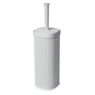 Blue Canyon Lace Design Toilet Brush White