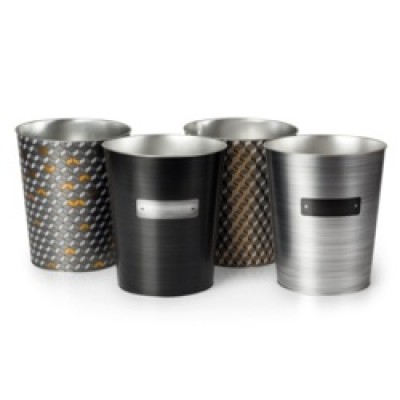 Blue Canyon Capri Metal Waste Bin