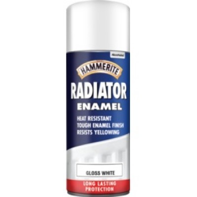 RAD. ENAM GLS WHITE AERO 400ML