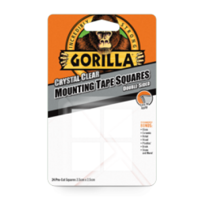 Gorilla Mounting Tape Squares