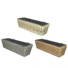 Kaemingk Polyrattan Balcony Planter