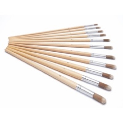 Seriously Good Round Artist Paint Brush 11pk
