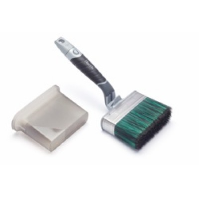 Shed Fence Swanneck Paint Brush 120mm
