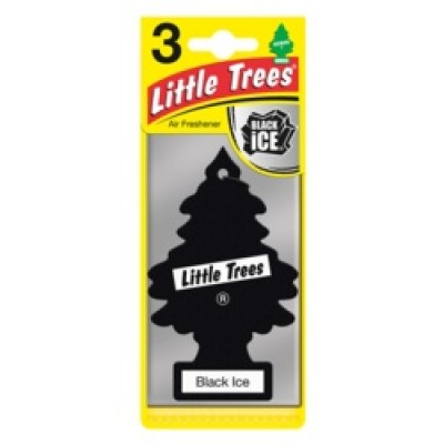 Saxon Little Trees Triple Pack Black Ice