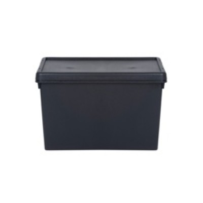 62L H/D BOX&LID GREY
