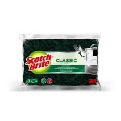ScotchBrite Classic Scouring Pad 3 Piece