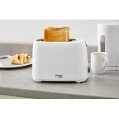 Toaster 2 Slice Presto White