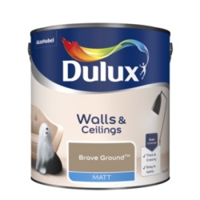 Dulux Matt Brave Ground 2.5Ltr