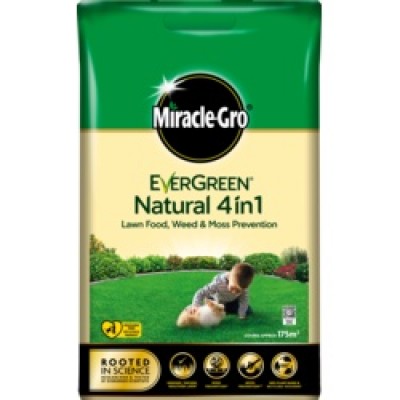 M-Gro Natural 4in1 Feed, Weed & Mosskiller 175sq