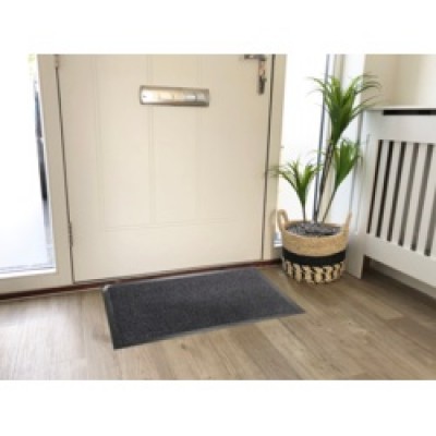 Groundsman Dirt Guard Cotton Barrier Mat Anthracite 50 x 80c