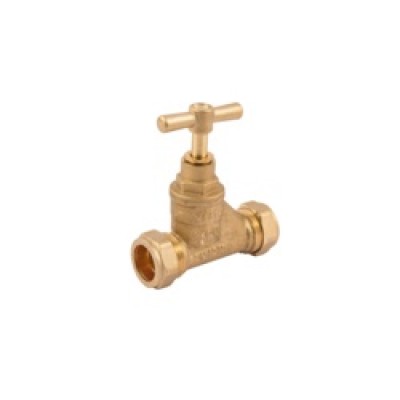 Brass Stopcock 22mm