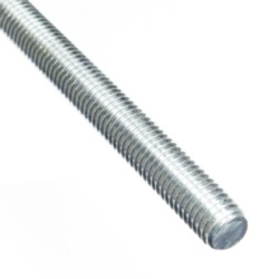 Smiths Ironmong Zinc Plated Threaded Rod M10 x 1m