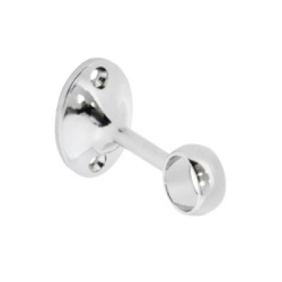 Securit Chrome Towel Rail Centre Bracket 19mm