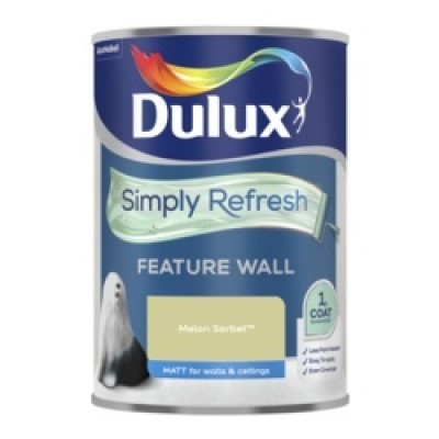 Dulux Simply Refresh One Coat Feature Wall 1.25L Melon Sorbet