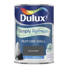 Dulux Simply Refresh One Coat Feature Wall 1.25L Cannon Ball
