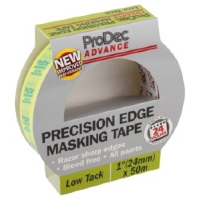 ProDec Advance Precision Edge Masking Tape 24mm x 50m Low Ta