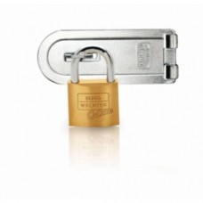 Burg-Wächt Hasp & Staple With CLine Padlock