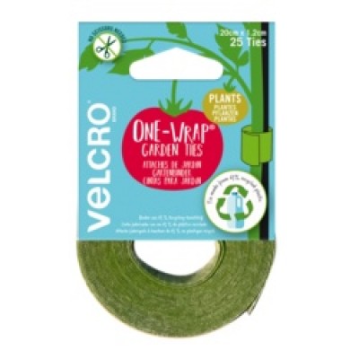 VELCRO ONE-WRAP Garden Ties 20 x 1.2cm Plants