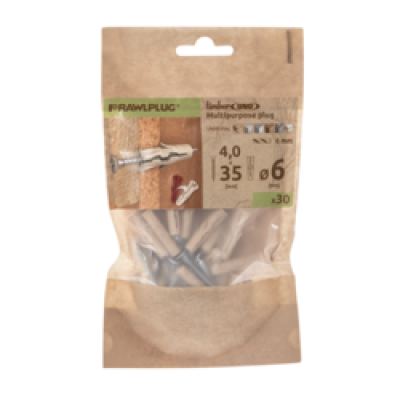 Plug With Screws 6x28mm