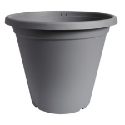 Clever Round Plant Pot Charc 50cm Charcoal