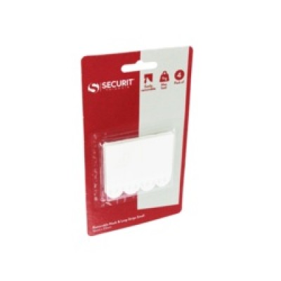 Removable Hook & Loop Strips 4pk