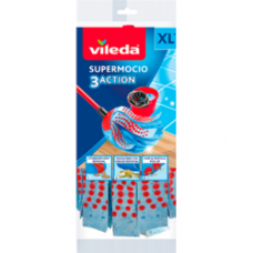 VILEDA SUPERMOCIO TWIN PK MOP HEADS