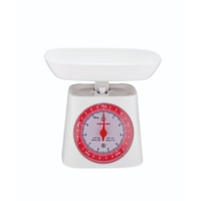 Mechanical Kitchen Scale White