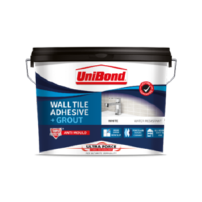Uni Wall Tile Adh/Grout White 12.8Kg