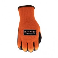 Octogrip 10g Winter Fleece Lined Glove with Foam Latex Palm