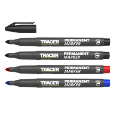 Permanent Markers Assorted 4pk