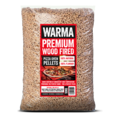 Warma Premium Wood Fired Pizza Oven Pellets 10kg